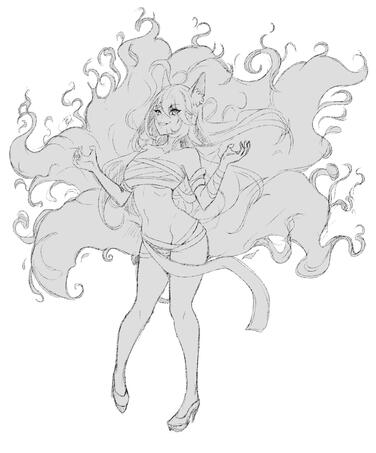 Tama sketch by StarsNoir